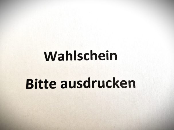 Wahlschein
